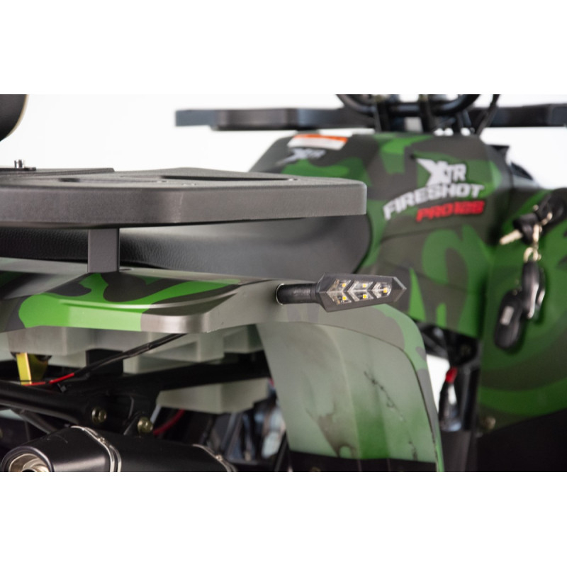 ATV XTR Pro FireShot 002, roti 8 inch, 125cc, 3+1 viteze, culoare negru/albastru [15]
