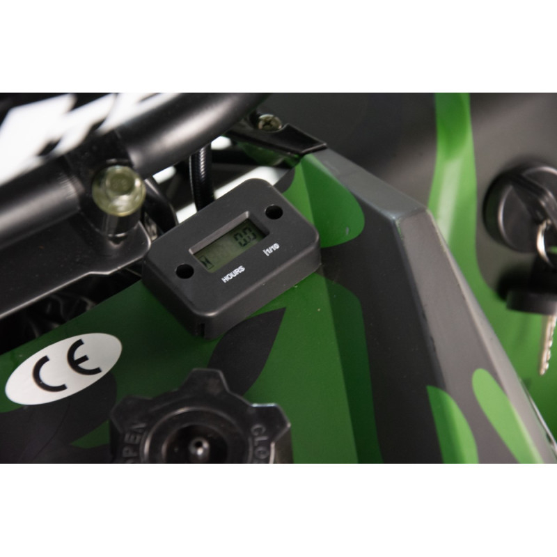 ATV XTR Pro FireShot 002, roti 8 inch, 125cc, 3+1 viteze, culoare negru/albastru [12]