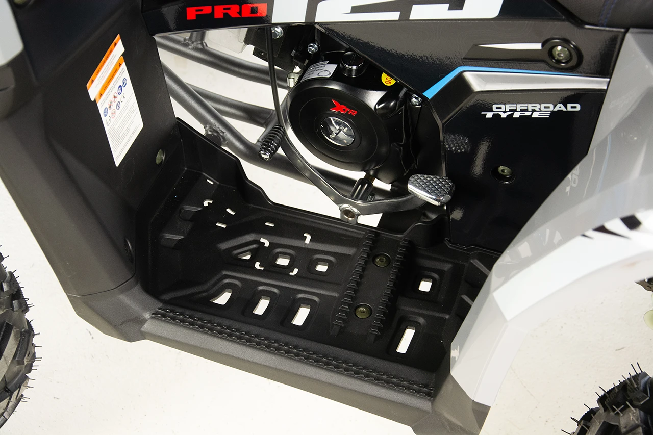 ATV XTR Pro Forest 125cc, 8 inch, Semi-Automat 3+1, Pornire Electrica, Gri-Albastru [26]