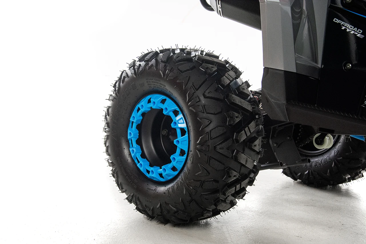 ATV XTR Pro Forest 125cc, 8 inch, Semi-Automat 3+1, Pornire Electrica, Gri-Albastru [7]