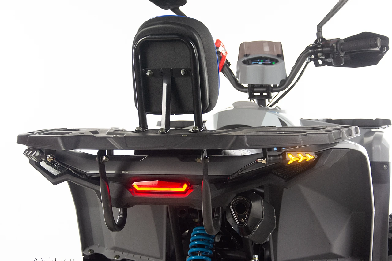 ATV XTR Pro Forest 125cc, 8 inch, Semi-Automat 3+1, Pornire Electrica, Gri-Albastru [17]