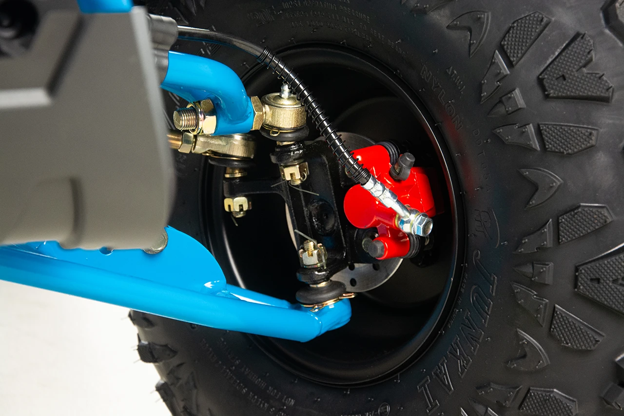ATV XTR Pro Forest 125cc, 8 inch, Semi-Automat 3+1, Pornire Electrica, Gri-Albastru [6]
