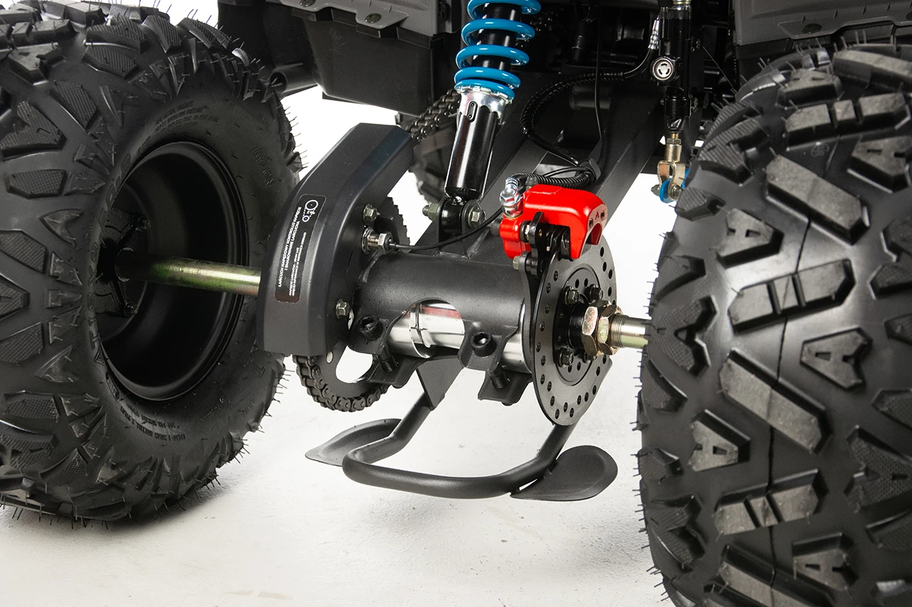 ATV XTR Pro Forest 125cc, 8 inch, Semi-Automat 3+1, Pornire Electrica, Gri-Albastru [24]