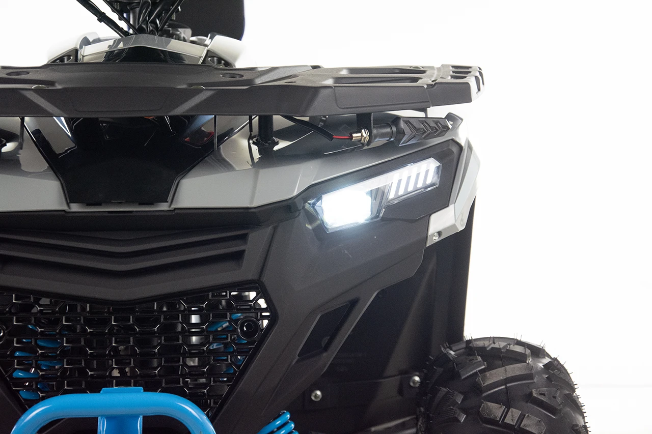 ATV XTR Pro Forest 125cc, 8 inch, Semi-Automat 3+1, Pornire Electrica, Gri-Rosu [13]