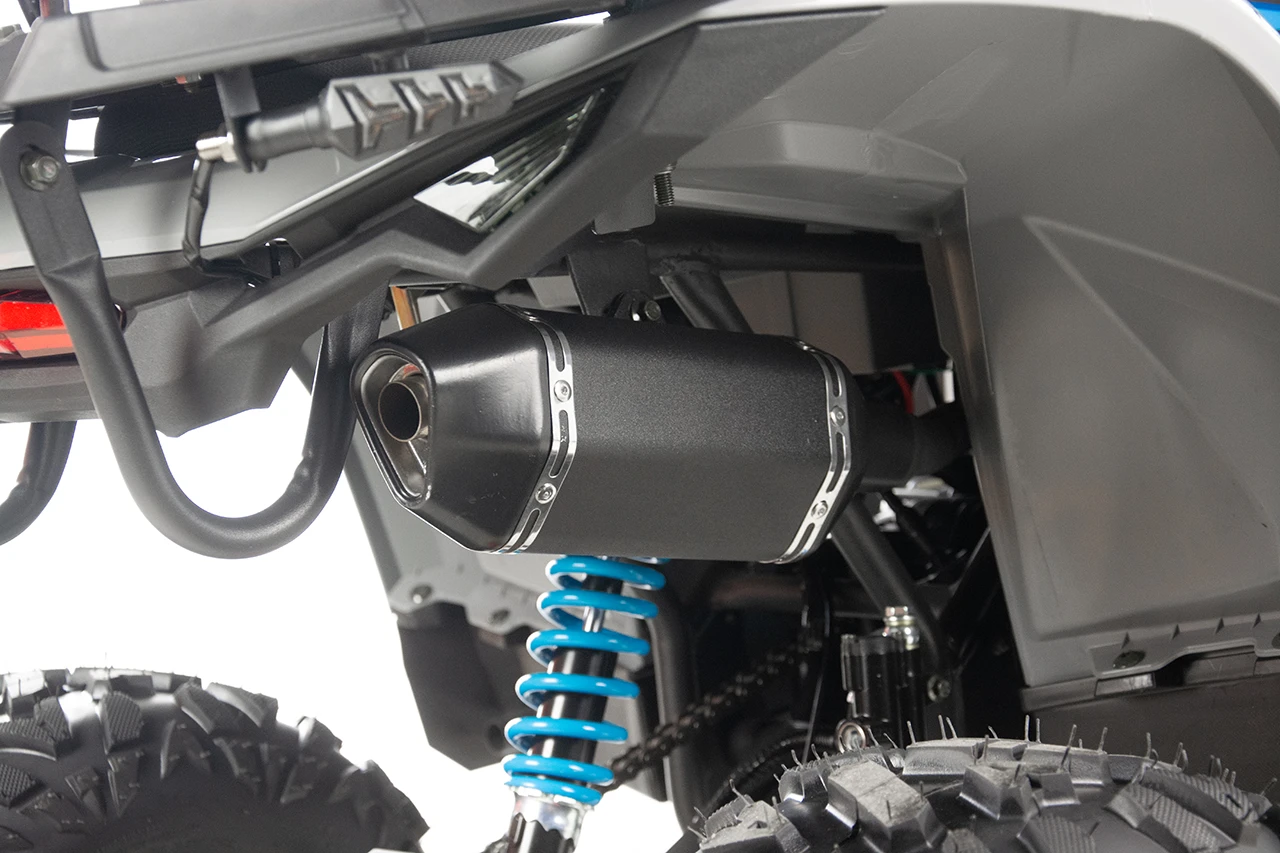 ATV XTR Pro Forest 125cc, 8 inch, Semi-Automat 3+1, Pornire Electrica, Gri-Rosu [22]