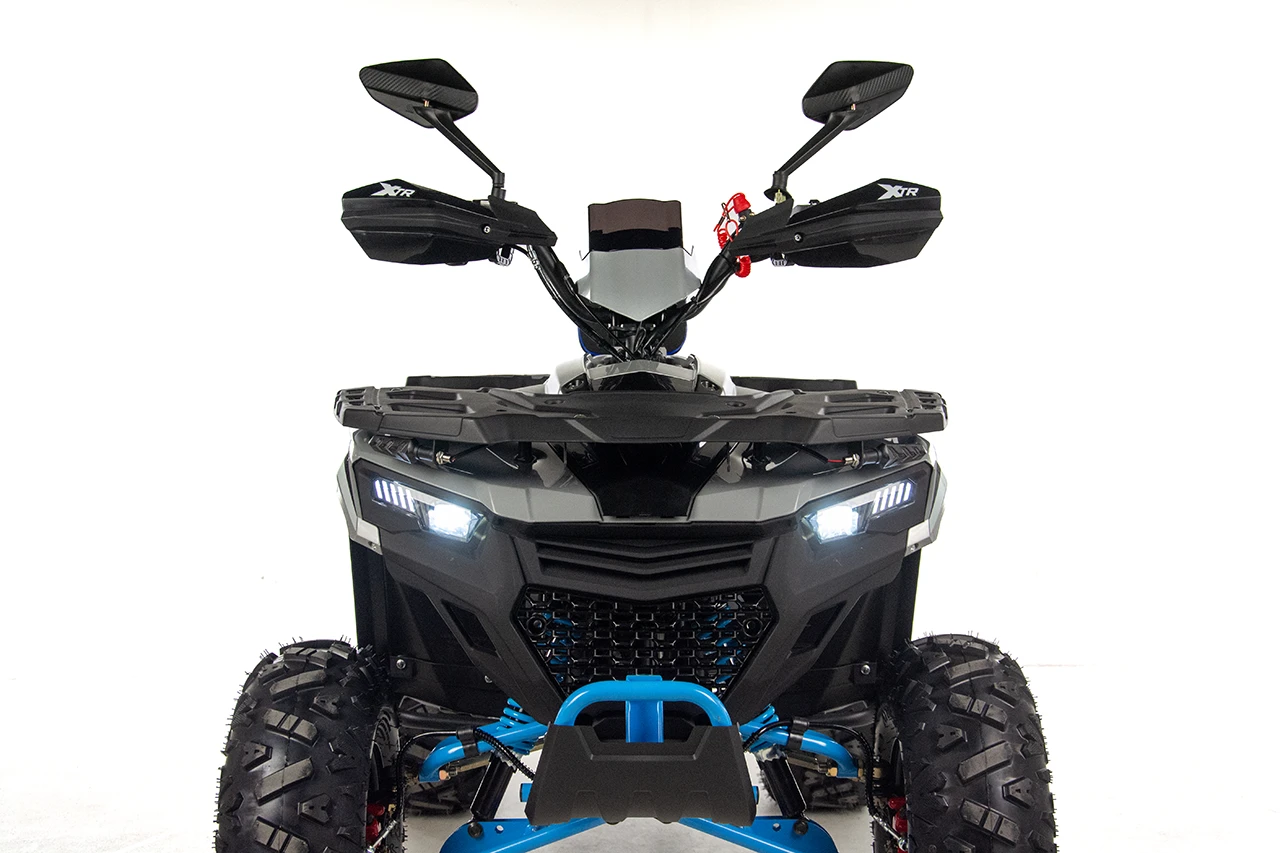 ATV XTR Pro Forest 125cc, 8 inch, Semi-Automat 3+1, Pornire Electrica, Gri-Rosu [14]