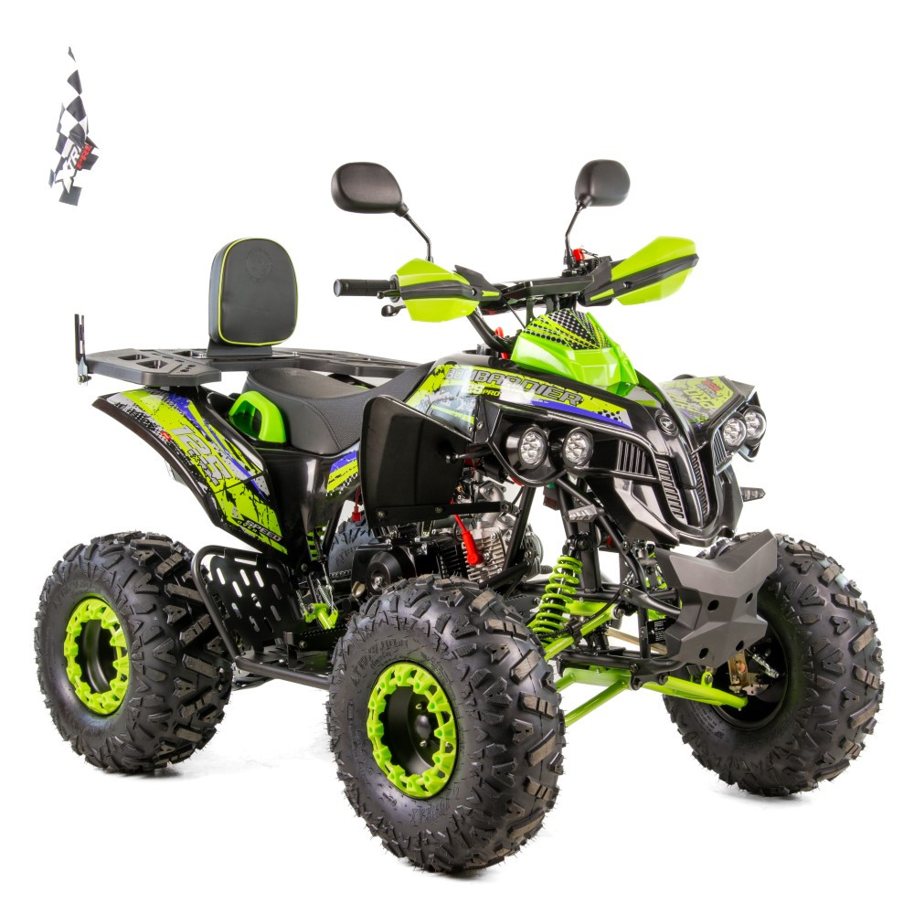 ATV XTR Varia Pro Bombardier 008/8, roti 8 inch, 125 cc, 1+1 viteze, culoare negru/lime [2]