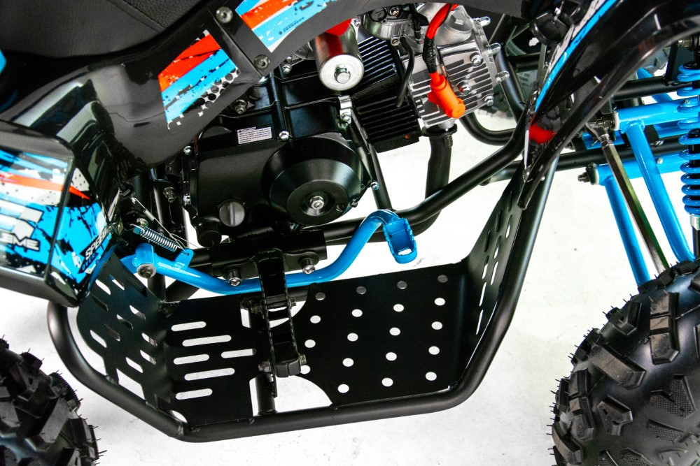 ATV XTR Varia Pro Bombardier 008/8, roti 8 inch, 125 cc, 1+1 viteze, culoare negru/rosu [11]