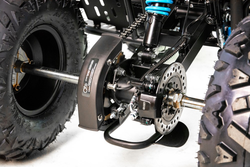 ATV XTR Varia Pro Bombardier 008/8, roti 8 inch, 125 cc, 1+1 viteze, culoare negru/lime [10]