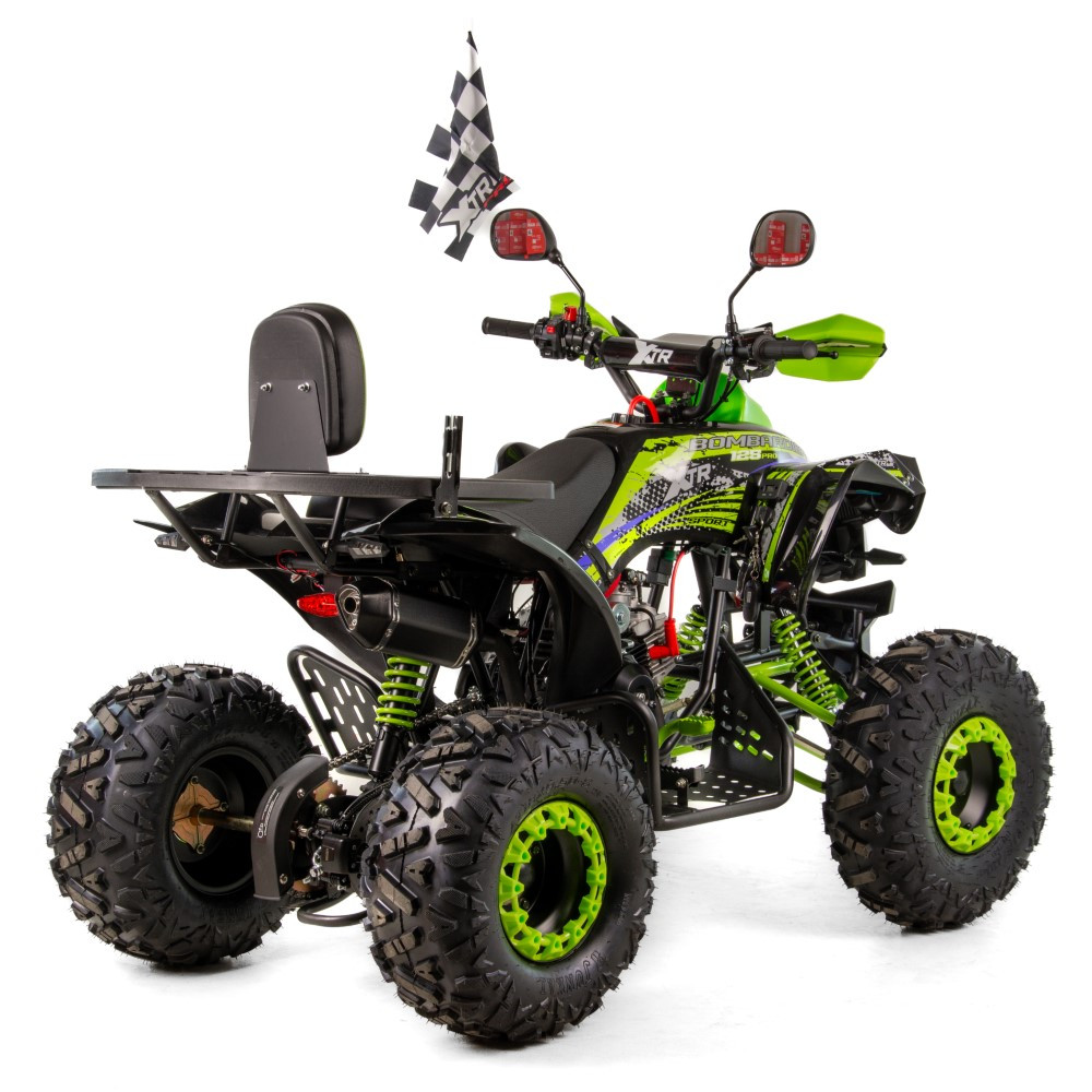 ATV XTR Varia Pro Bombardier 008/8, roti 8 inch, 125 cc, 1+1 viteze, culoare negru/lime [4]