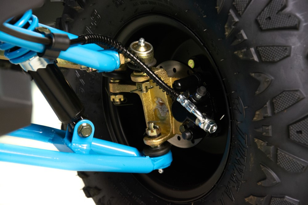 ATV XTR Varia Pro Bombardier 008/8, roti 8 inch, 125 cc, 1+1 viteze, culoare negru/rosu [6]