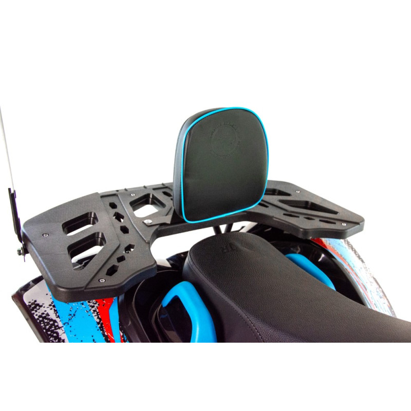 ATV XTR Varia Pro Bombardier 008/8, roti 8 inch, 125 cc, 3+1 viteze, culoare negru/albastru [9]