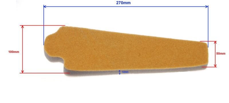 Burete filtru aer F/Zu3046 [1]