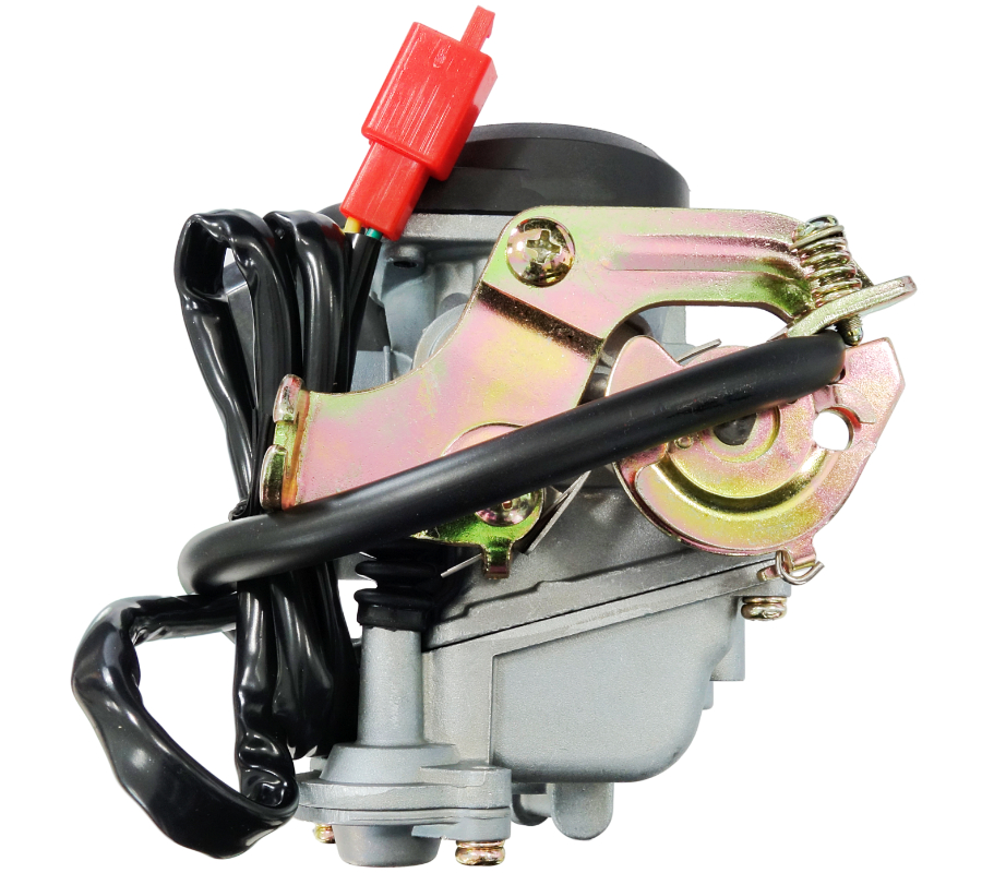 Carburetor Moretti GY6, 50cc 4T, t.16 mm, soc automat, capac de plastic [3]