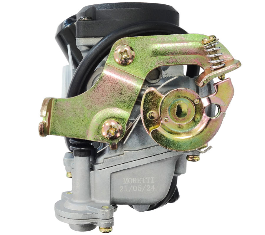 Carburetor Moretti GY6, 50cc 4T, t.18 mm, soc automat, capac de plastic [2]