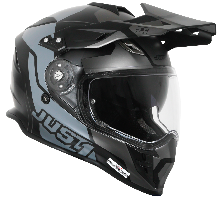 Casca moto/atv JUST1 J34 Tour, culoare negru, marime M(57-58cm) [1]