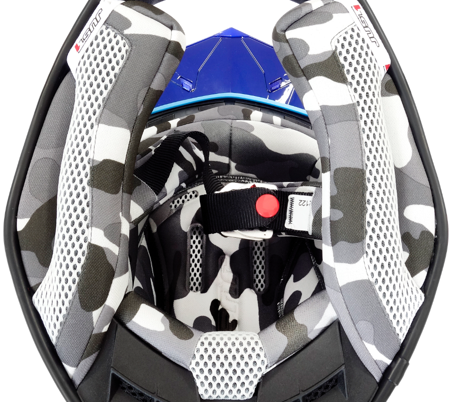 Casca moto/atv JUST1 J39 Poseidon, culoare albastru/galben, marime XS [5]