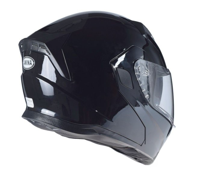 Cască Moto Flip-Up Just1 JK906, Negru Lucios, Mărimea XL [3]