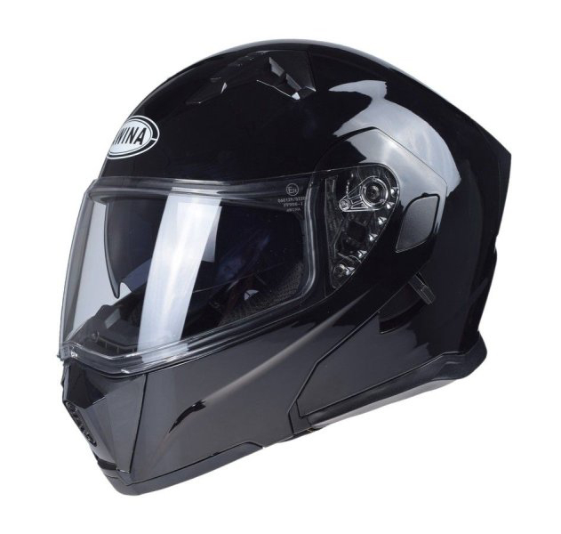 Cască Moto Flip-Up Just1 JK906, Negru Lucios, Mărimea XL [4]