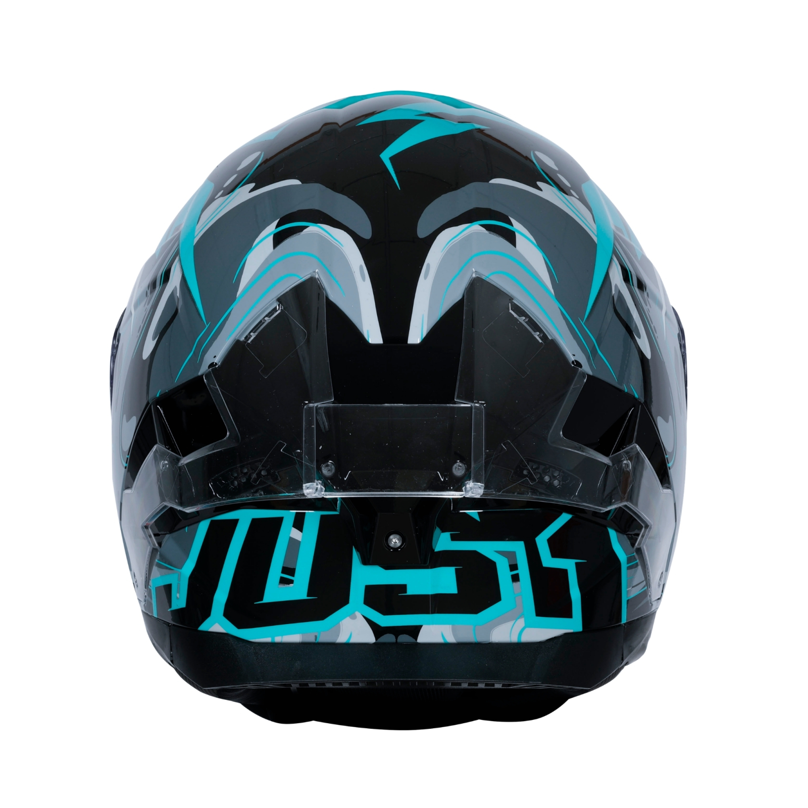 Casca moto integrala JUST1 J-STR AVALON,albastru negru lucios,marime XXL [3]