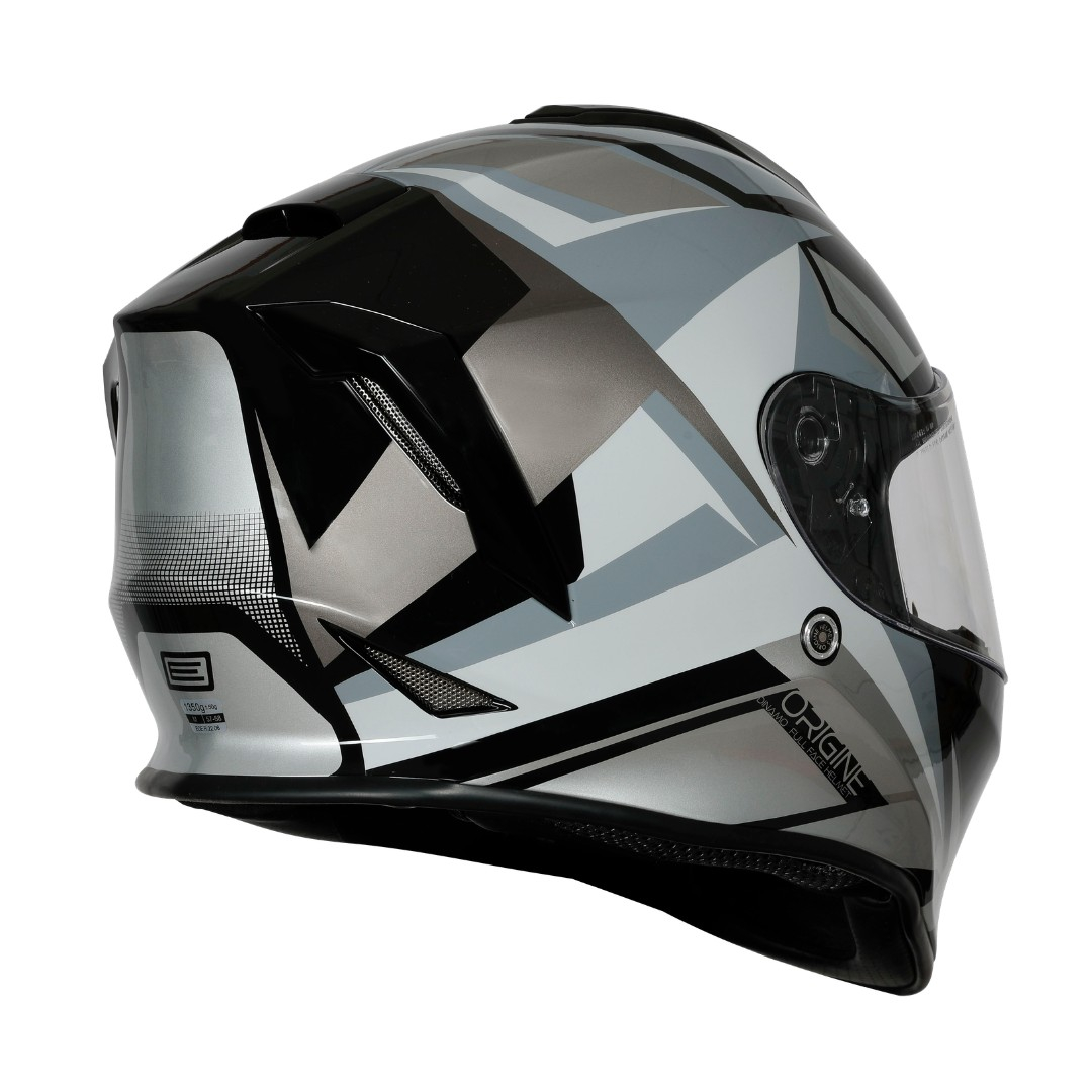 Casca moto integrala, Origine Dinamo Faster Titanium, culoare negru lucios, marime M [1]