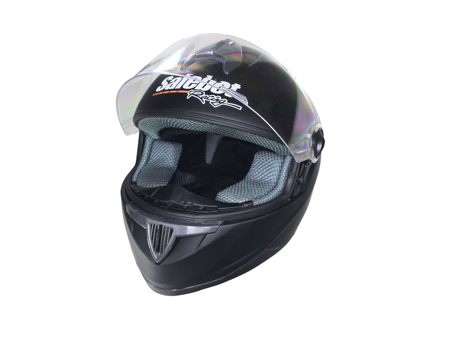 Casca moto integrala pentru adulti, Safebet HF-122, culoare negru mat, marime L [1]