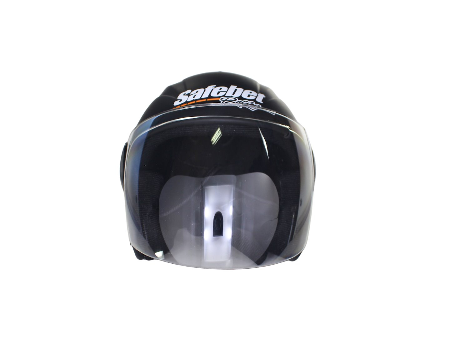 Casca moto semi-integrala pentru copii, Safebet HF-226, culoare negru, marime YS [2]