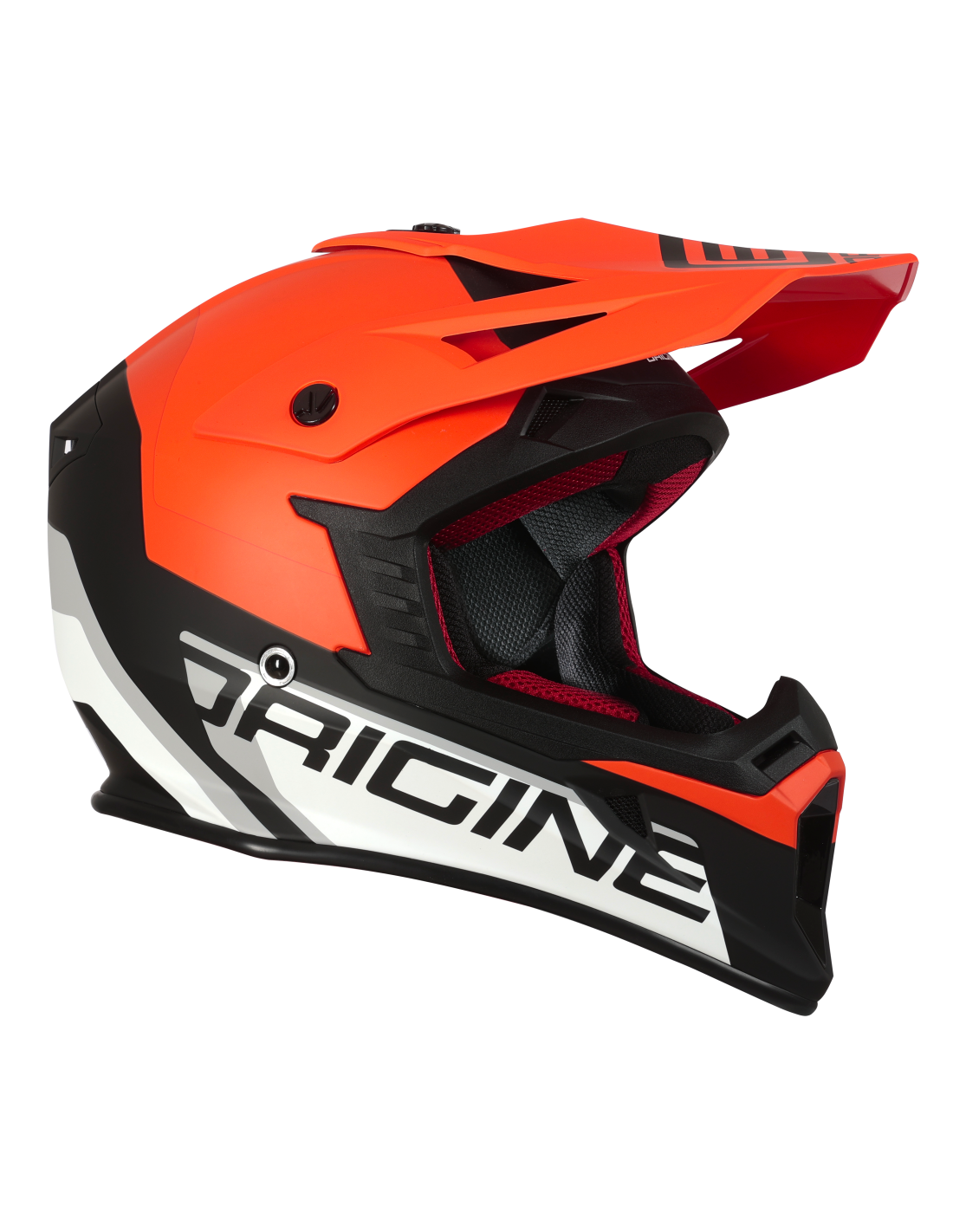 Casca motocross Origine Hero Mx, culoare portocaliu fluo/negru mat, marime M [1]