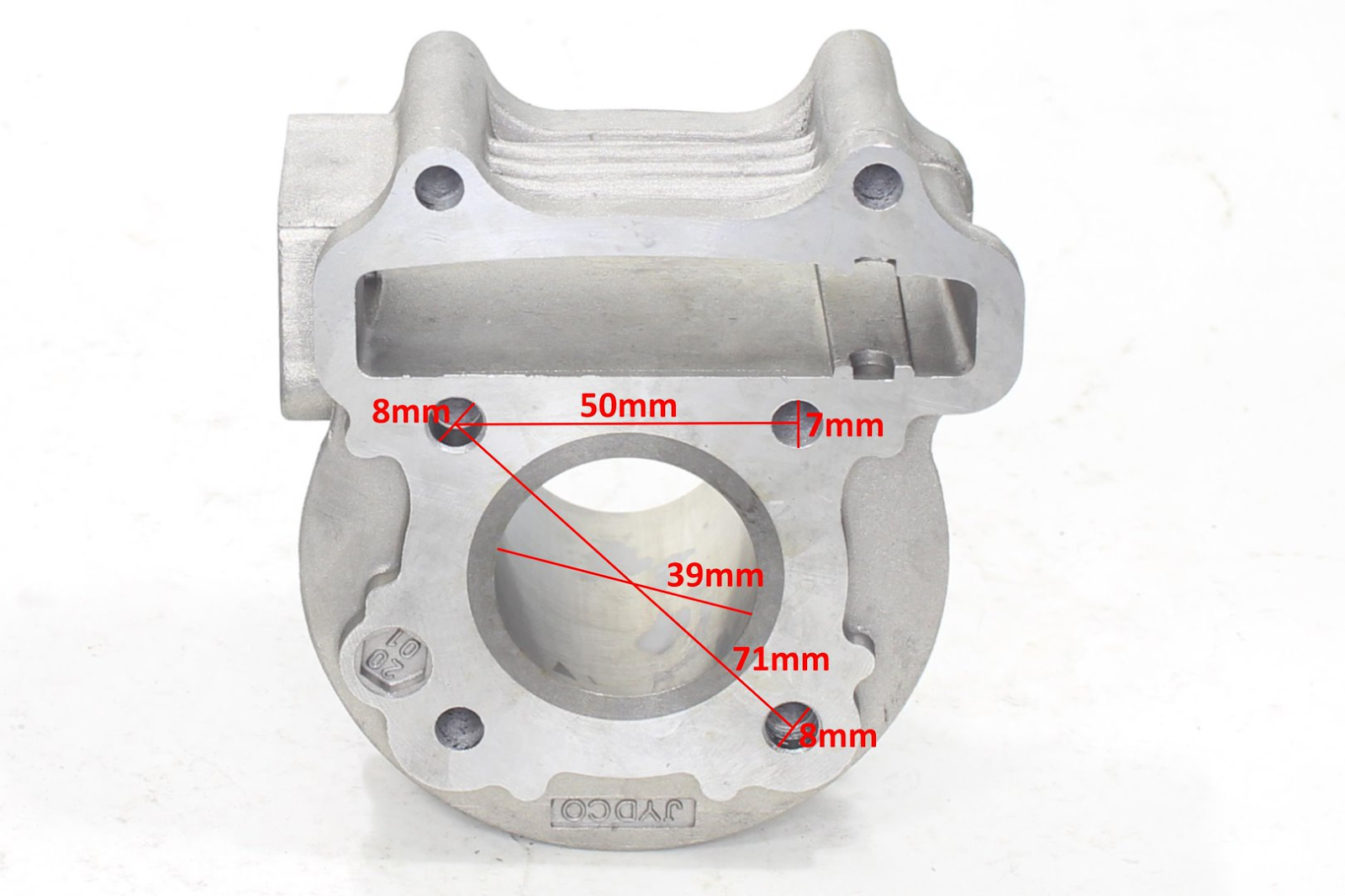 Cilindru GY6-50 39mm bolt13mm Kymco Romet zipp [4]