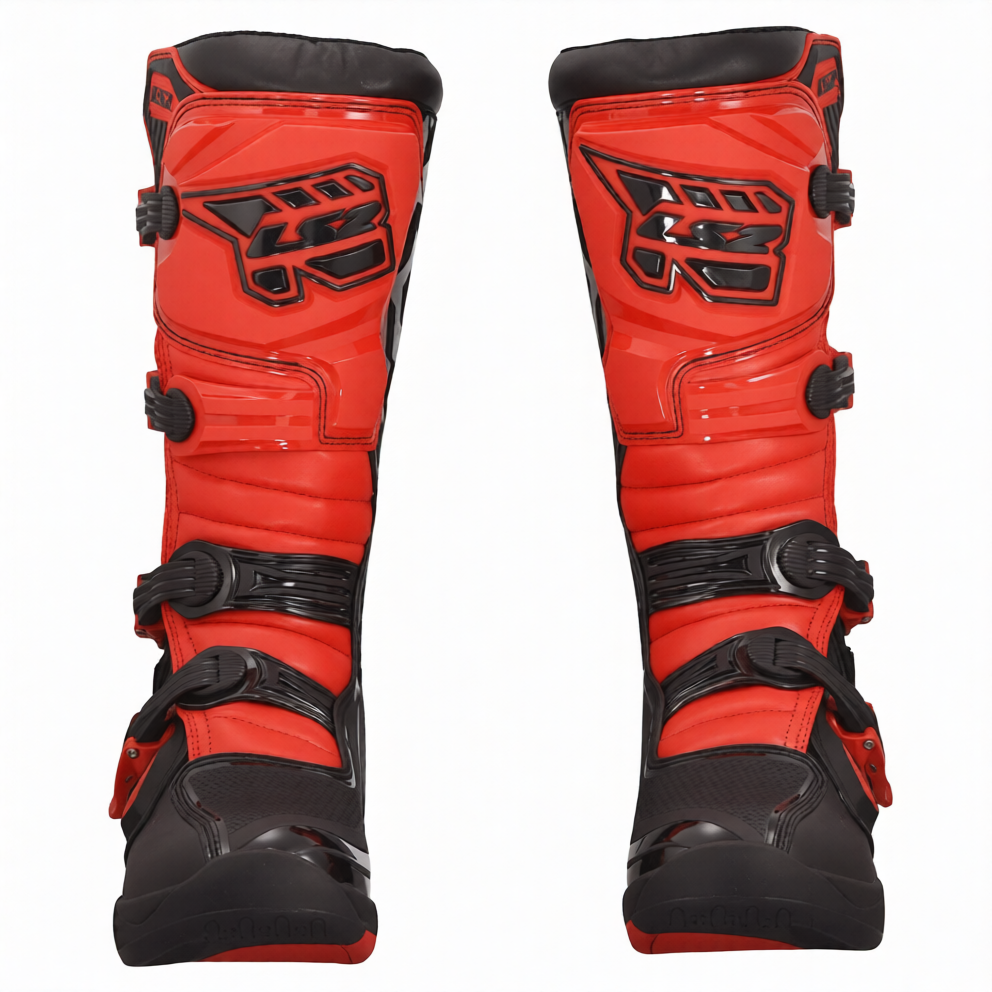 Cizme Cross/Enduro LS2 Raptor,marime 44, rosii [2]