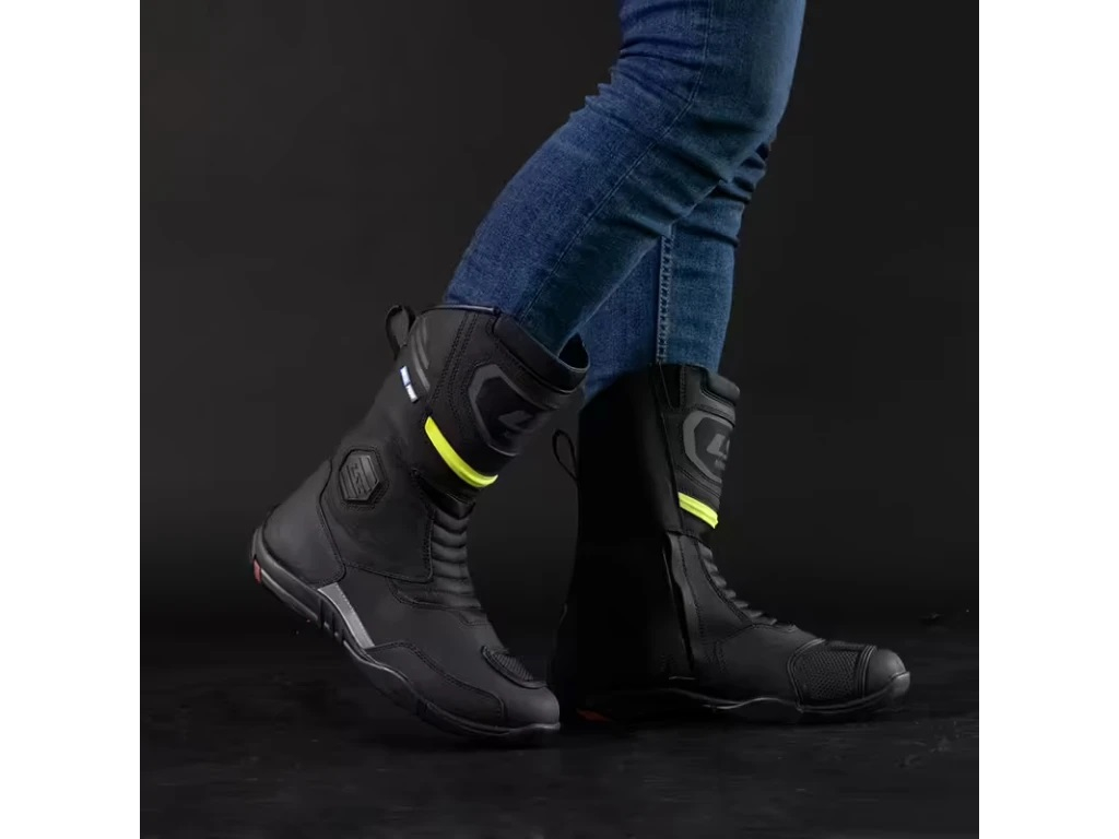 Cizme moto inalte LS2 GOBY MAN BOOTS WP, marime 45, culoare negru [6]