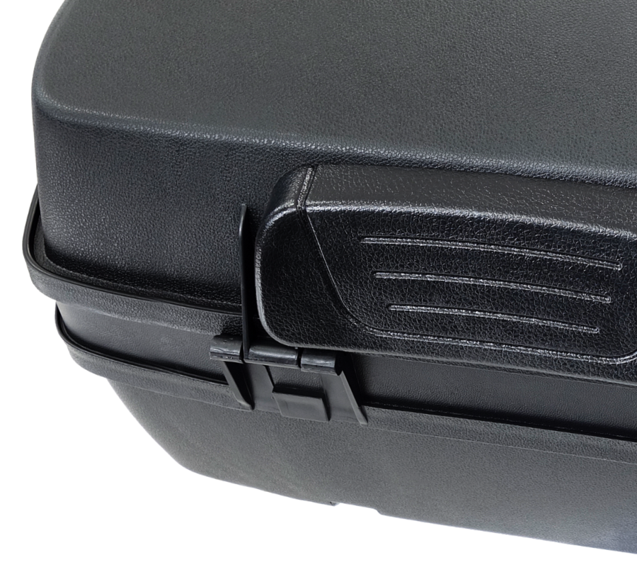 Cutie bagaje(top case) MR-698, 45l, culoare negru, reflector rosu [6]