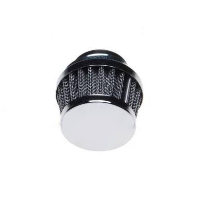 Filtru aer sport KS101M1, scurt, d.38mm, cromat [1]