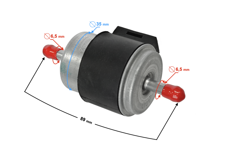 Filtru benzina scuter, Barton Motor, Scalpel 50 cc, injectie [1]