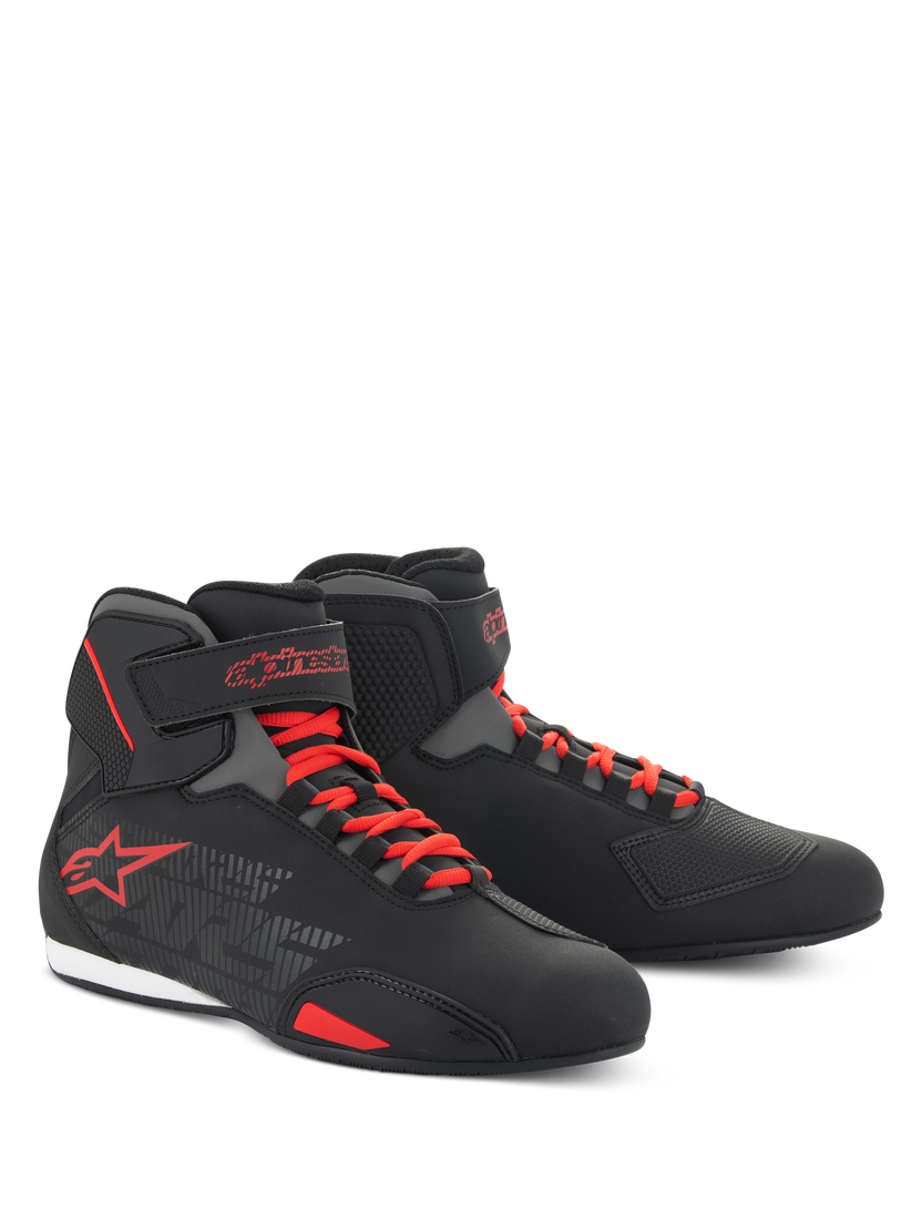 Ghete moto sport/touring Alpinestars SEKTOR 44 Negru/Alb/Rosu [1]
