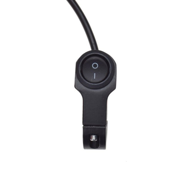 Întrerupator simplu pentru ghidon 23,8 mm [1]
