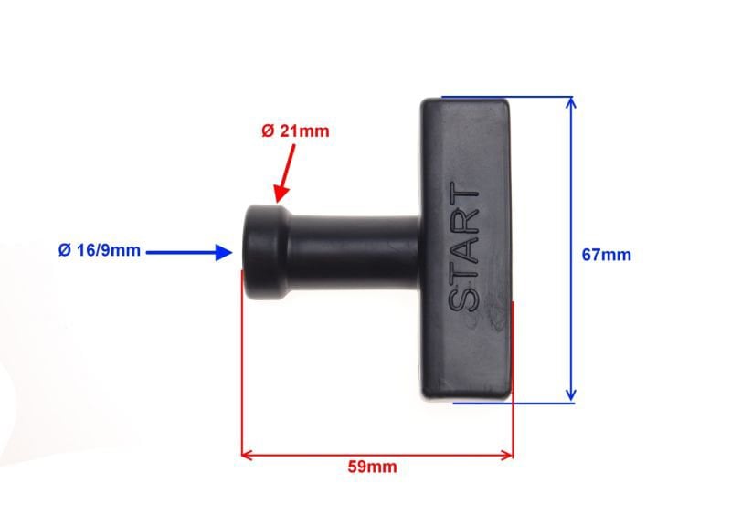 Maner prindere sfoara pornire GoKart GX [1]