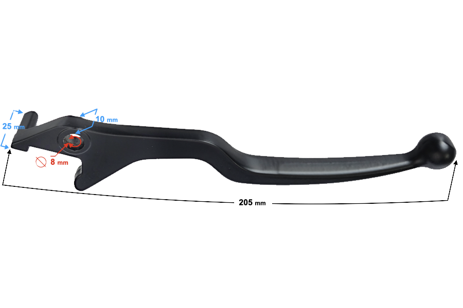 Manetă frână față Barton Fighter 2 50cc [2]