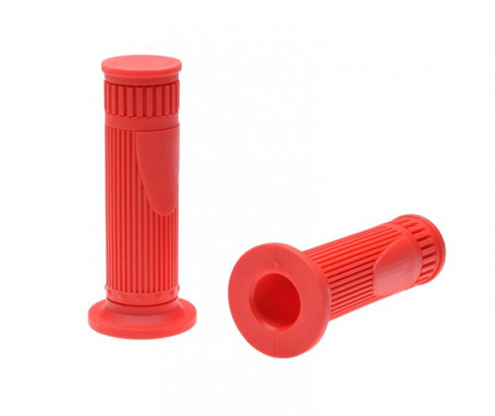 Mansoane moto vintage, Bobber/Chopper, culoare rosu, lungime 122mm [1]