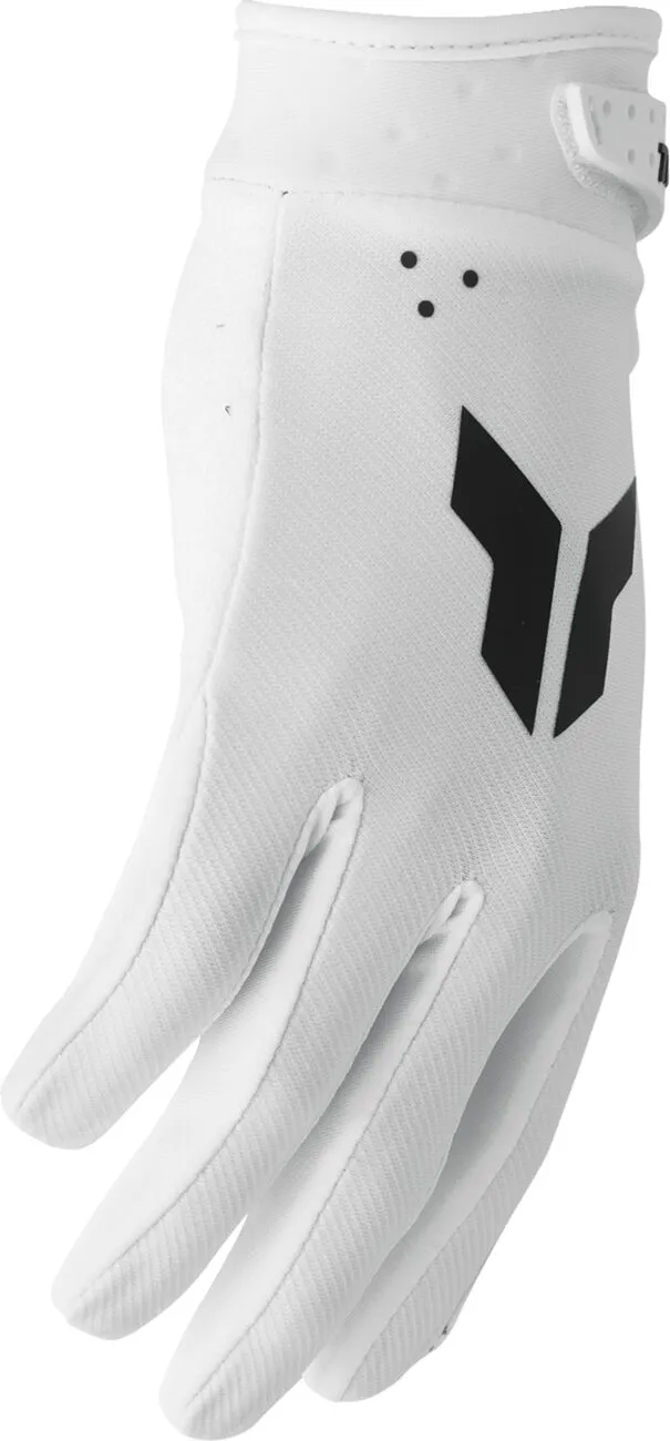Manusi atv/cross Thor Launchmode Red, culoare alb/negru, marime S [2]
