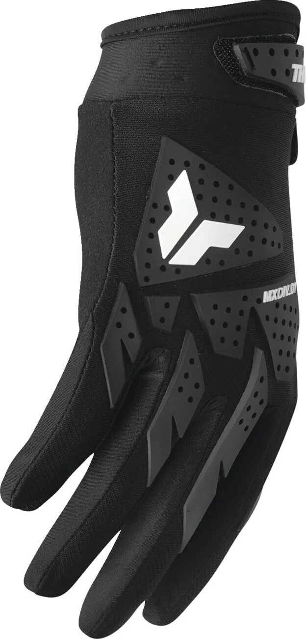 Manusi atv/cross Thor Launchmode XP, culoare negru/alb, marime XS [2]