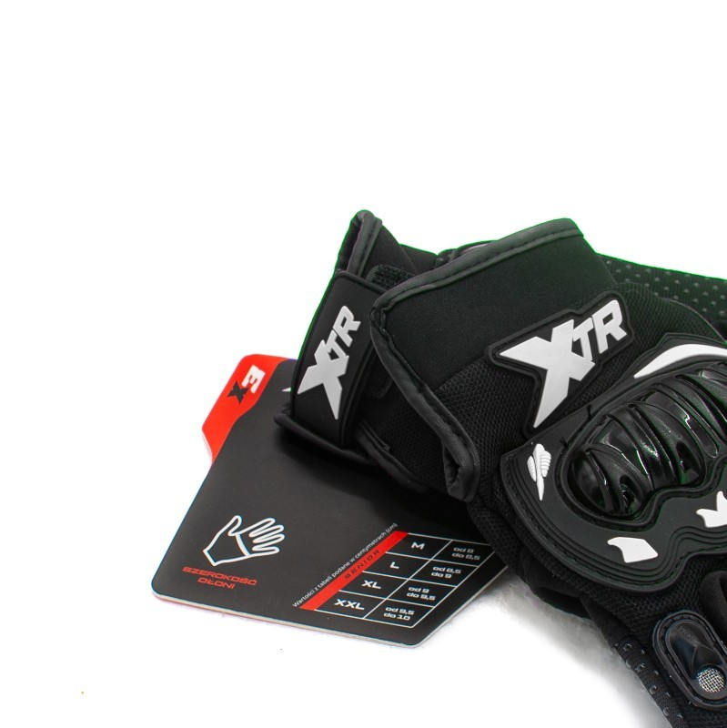 Manusi enduro/atv/cross XTR Senior X3, albe, mărimea 2XL [6]