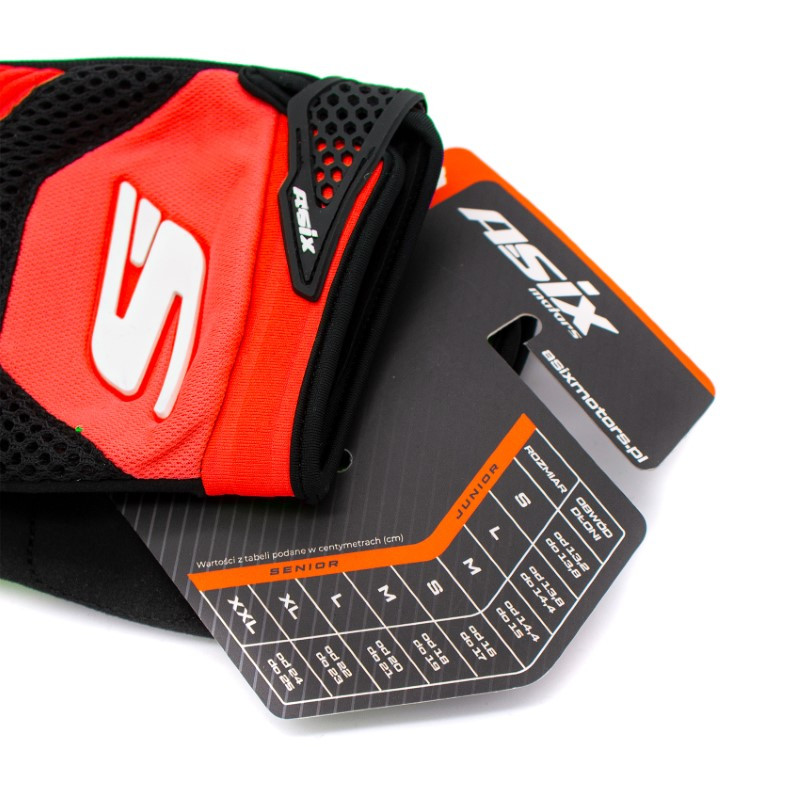 Manusi enduro/atv/cross Asix AS3 Junior, culoare rosu, marime YS [9]