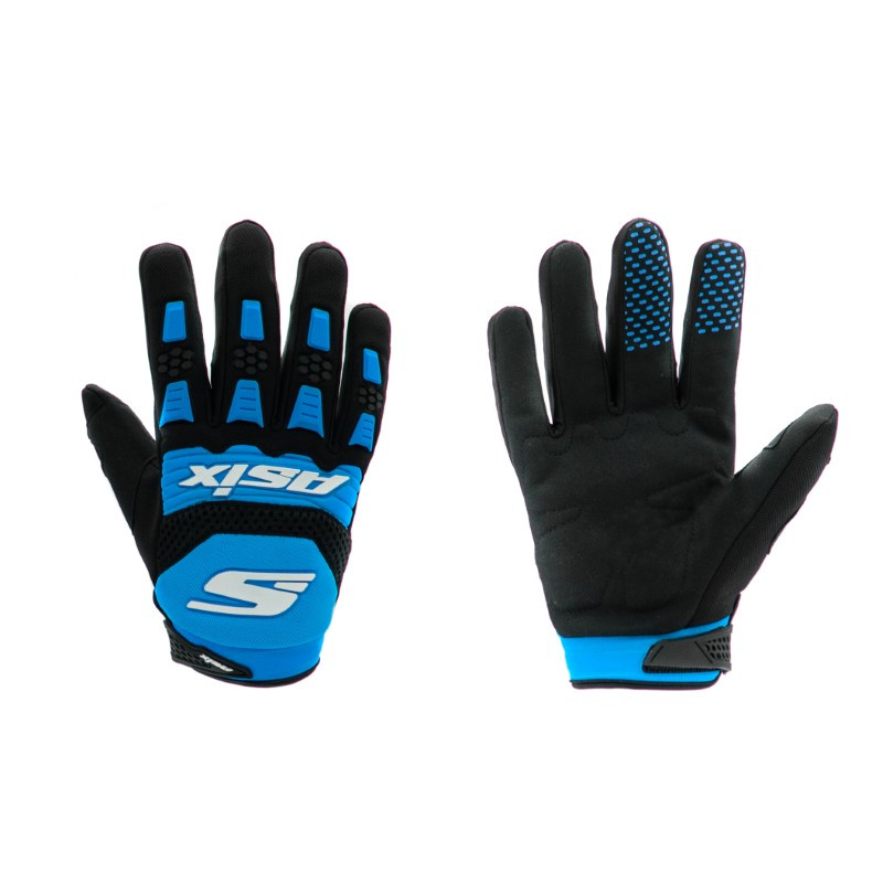 Manusi enduro/atv/cross Asix AS3 Junior, culoare albastru, marime YS [2]