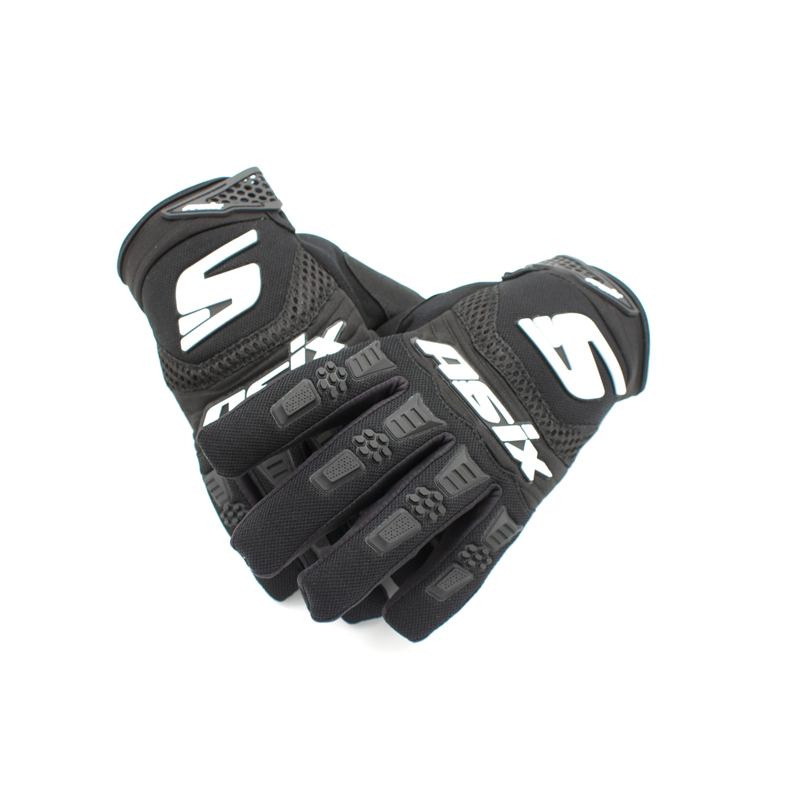 Manusi enduro/atv/cross Asix AS3 Junior, culoare negru, marime YM [2]