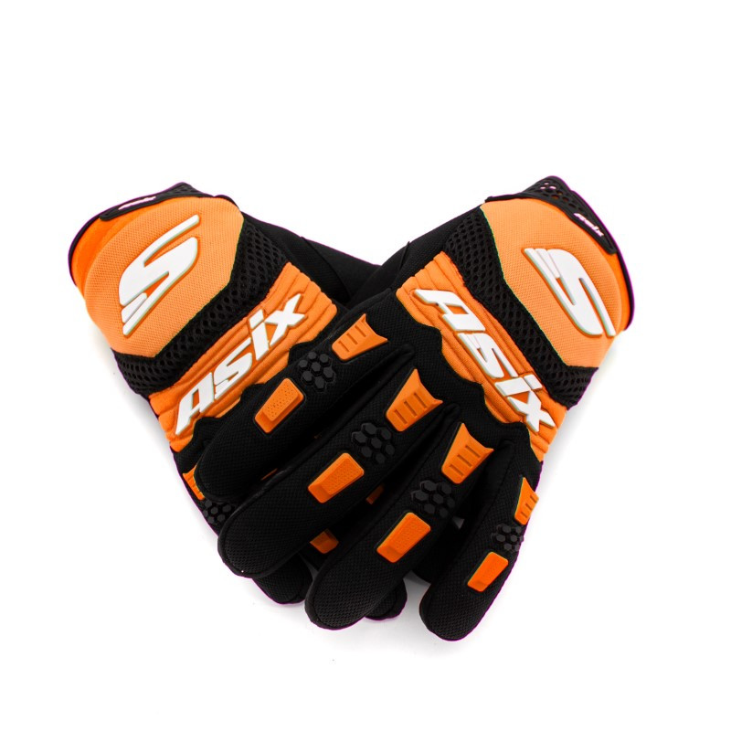 Manusi enduro/atv/cross Asix AS3 Senior, culoare portocaliu, marime 2XL [2]