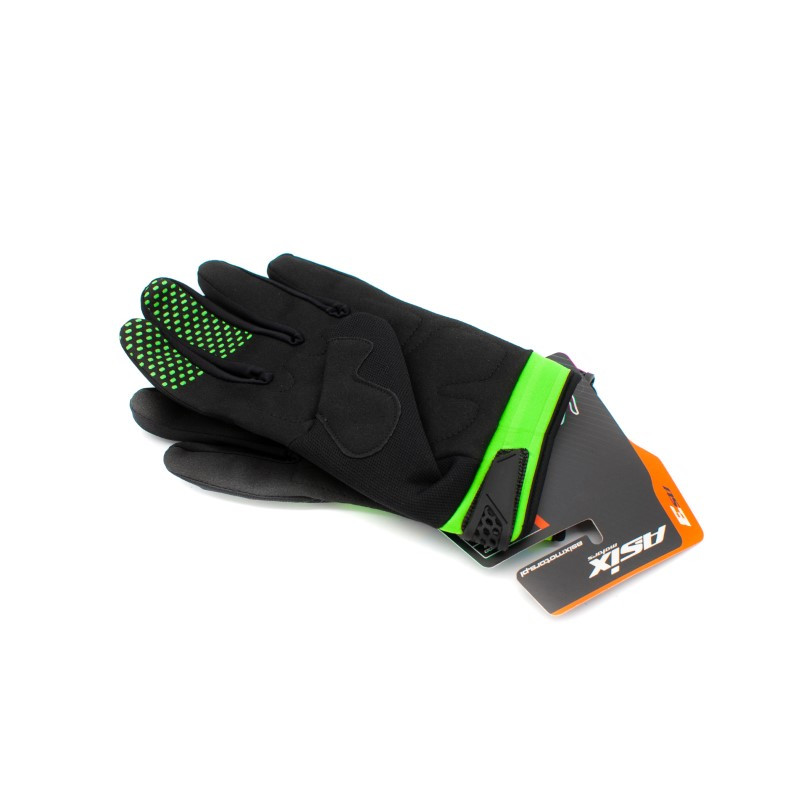 Manusi enduro/atv/cross Asix AS3 Junior, culoare verde lime, marime YL [9]