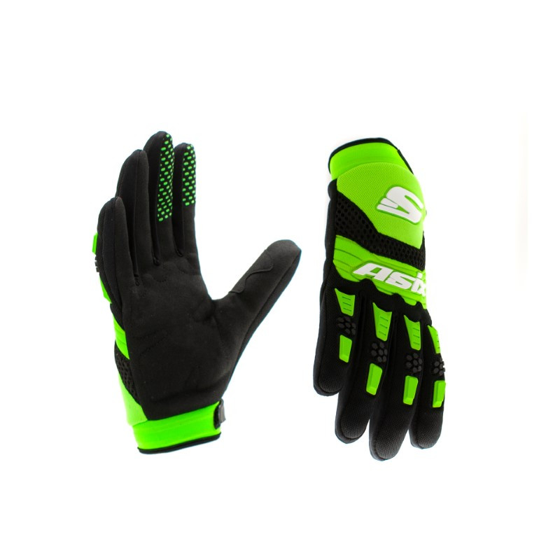 Manusi enduro/atv/cross Asix AS3 Junior, culoare verde lime, marime YS [4]