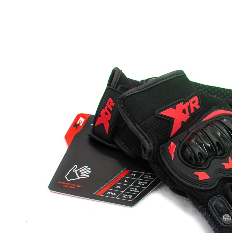 Manusi enduro/atv/cross XTR Senior X3, roșii, mărimea 2XL [6]