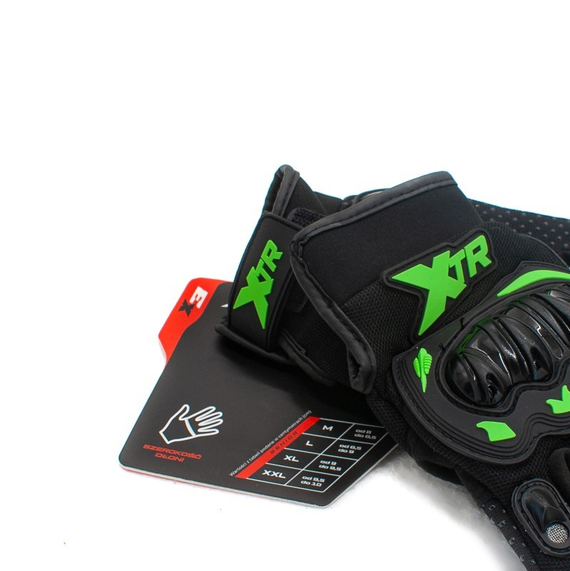 Manusi enduro/atv/cross XTR Senior X3, verde, mărimea 2XL [6]